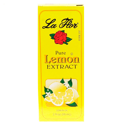 La Flor - LEMON EXTRACT 2 oz - Home & Kitchen