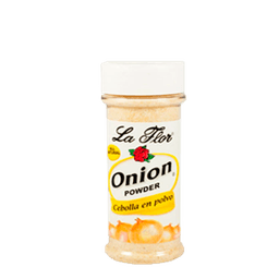 La Flor - ONION POWDER ECONOMY SIZE 3.5 oz - Home & Kitchen