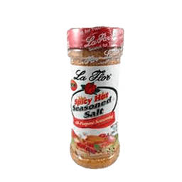 La Flor - SEASONED SALT (HOT) LARGE SIZE 13 oz - Home & Kitchen