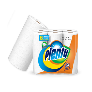 PAPER TOWEL 52-2PLY SHEETS/ROLL  PK/15