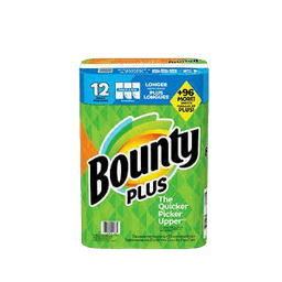 Bounty - PAPER TOWELS 86 SHEETS/ROLL 12 pk - Home & Kitchen