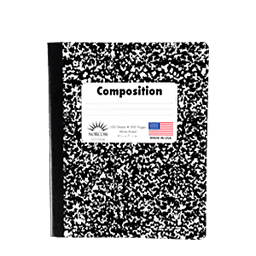 COMPOSITION BOOK 100 USA - Tape/office/games