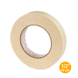 MASKING TAPE 1/2" X60 yds image