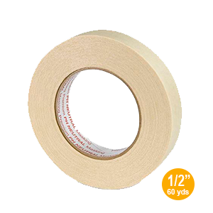 MASKING TAPE 1/2" X60 yds