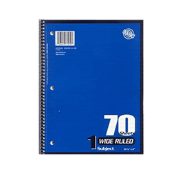 NOTEBOOK 100 SHEETS - Tape/office/games