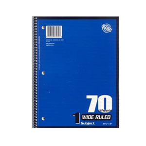 NOTEBOOK 70 sheets