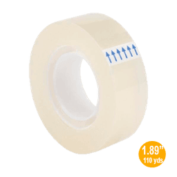 CLEAR SEALING TAPE 1".89x110 yds - Tape/office/games