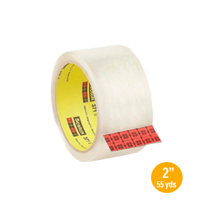 CARTON SEALING TAPE TAN 2"x55 yds