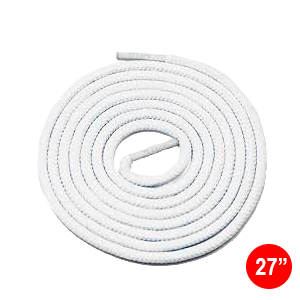 SHOE LACES 27" WHITE