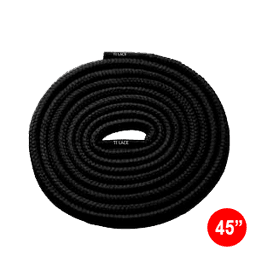 SHOE LACES 45" BLACK - Home & Kitchen