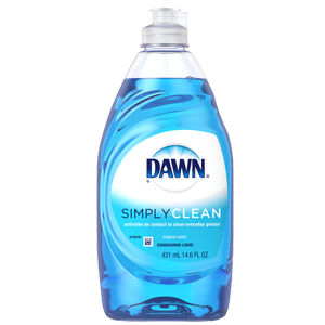 DISHWASHING LIQUID SOAP SYMPLY CLEAN ORIGINAL 20/14.6oz