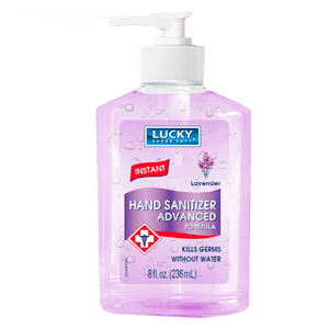 HAND SANITIZER LAVENDER 8 oz