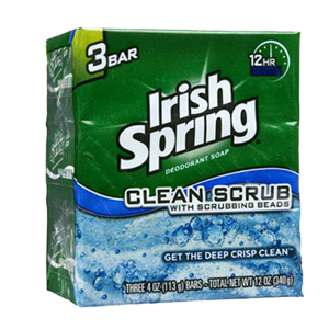 BAR SOAP CLEAN SCRUB 18/3 pk