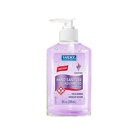 Lucky - HAND SANITIZER LAVENDER 8 oz - Bed & Bath