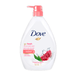 Dove - BODY WASH W/PUMP GO FRESH REVIVE POMEGRANATE 34 oz - Body Care