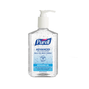 HAND SANITIZER ORIGINAL BOTTLE PUMP 8 oz