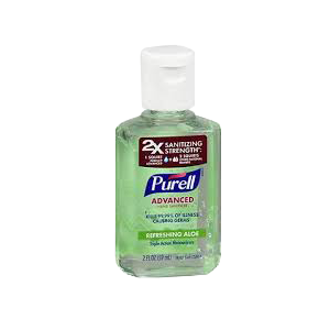 HAND SANITIZER ALOE 2 oz 6 pk