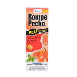 Rompe Pecho - FLU SYRUP 6 oz - Medicine