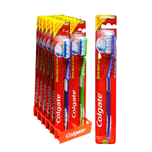 TOOTHBRUSH DOUBLE ACTION MEDIUM (import)