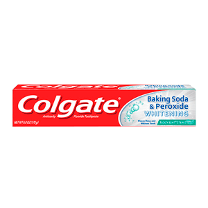 BAKING SODA & PEROXIDE WHITENING GEL TOOTHPASTE 6 oz