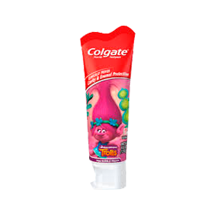 KIDS TROLLS BUBBLE FRUIT TOOTHPASTE 4.6 oz 6 pk