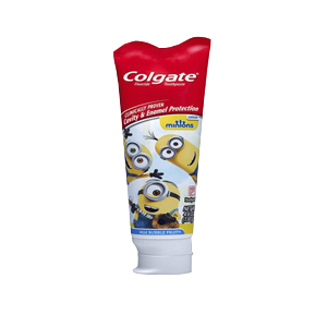 KIDS MINIONS BUBBLE FRUIT TOOTHPASTE 4.6 oz 6 pk