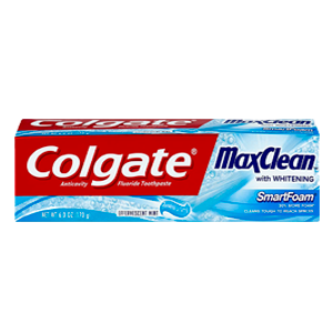 MAX CLEAN FOAM TOOTHPASTE 6oz