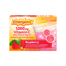 Emergen-c - VITAMINE C 1000 mg RASPBERRY 30 ct - Medicine