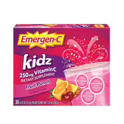 VITAMINE C KIDZ 250 mg  FRUIT PUNCH 30 ct image