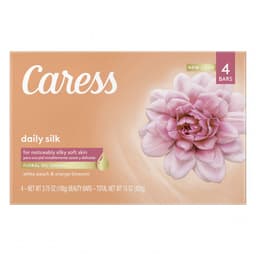 Caress - BAR SOAP WHITE PEACH 4PK - body care