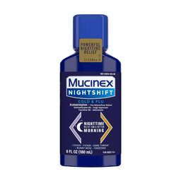 Mucinex - NIGHTSHIFT COLD & FLU 6 oz - Medicine