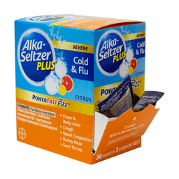 Alka-seltzer - PLUS SEVERE COLD & FLU POWER FAST FIZZ TABLETS 30/2ct - Medicine