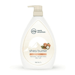 White Mountain - SHEA BUTTER BODY WASH 33.8 OZ / 1 L - Body Care