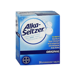 Alka-seltzer - EFFERVESCENT TABLETS ORIGINAL 20/2 ct (40 tab) - Medicine