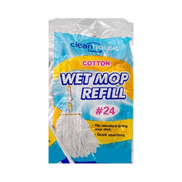 Clean House - COTTON MOP HEAD #24 - Laundry & Cleaning