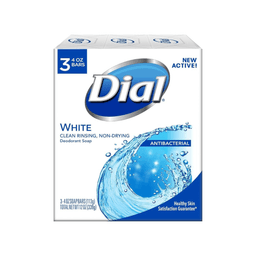 Dial - SOAP WHITE 18/3 pk 4 oz - body care