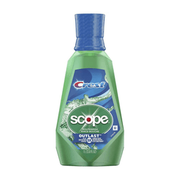 Crest - SCOPE MOUTHWASH OUTLAST 33.8 oz - Oral Care