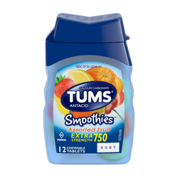 Tums - SMOOTHIES 12'S EXTRA ASSORTED FRUIT 9PK - Medicine