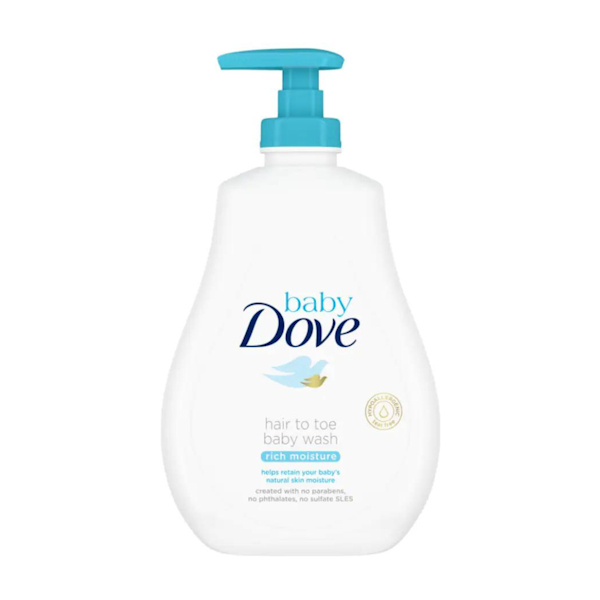 DOVE BABY HEAD TO TOE WASH 400ml