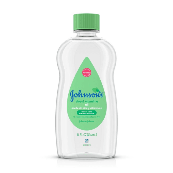 BABY OIL ALOE 14 oz