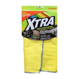 Xtra - MICROFIBER CLOTH 2 pk - Home & Kitchen