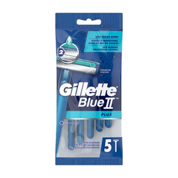 Gillette - BLUE II DISPOSABLE RAZORS PLUS 5ct - Body Care