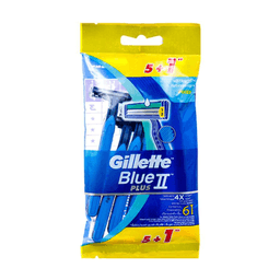 Gillette - BLUE II PLUS 12/5+1 ct (6 ct) - Body Care