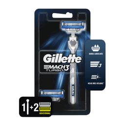 Gillette - MACH 3 TURBO RAZOR + 2 CARTRIGES(imp) - Body Care