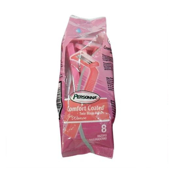 TWIN BLADE FOR WOMEN DISPOSABLE RAZORS 8 ct