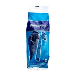 Supermax - TWIN BLADE DISPOSABLE RAZORS 10 ct - Body Care