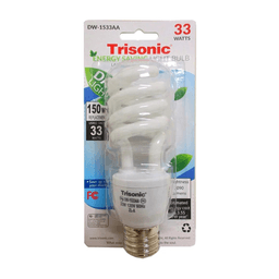 Trisonic - ENERGY SAVING LIGHTBULB 33/150W (BIG SIZE) DW-F1633AA - Batteries/electrical