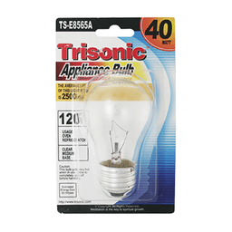 Trisonic - APPLIANCE LIGHTBULB 2CT/40W TS-E8565 - Batteries/electrical