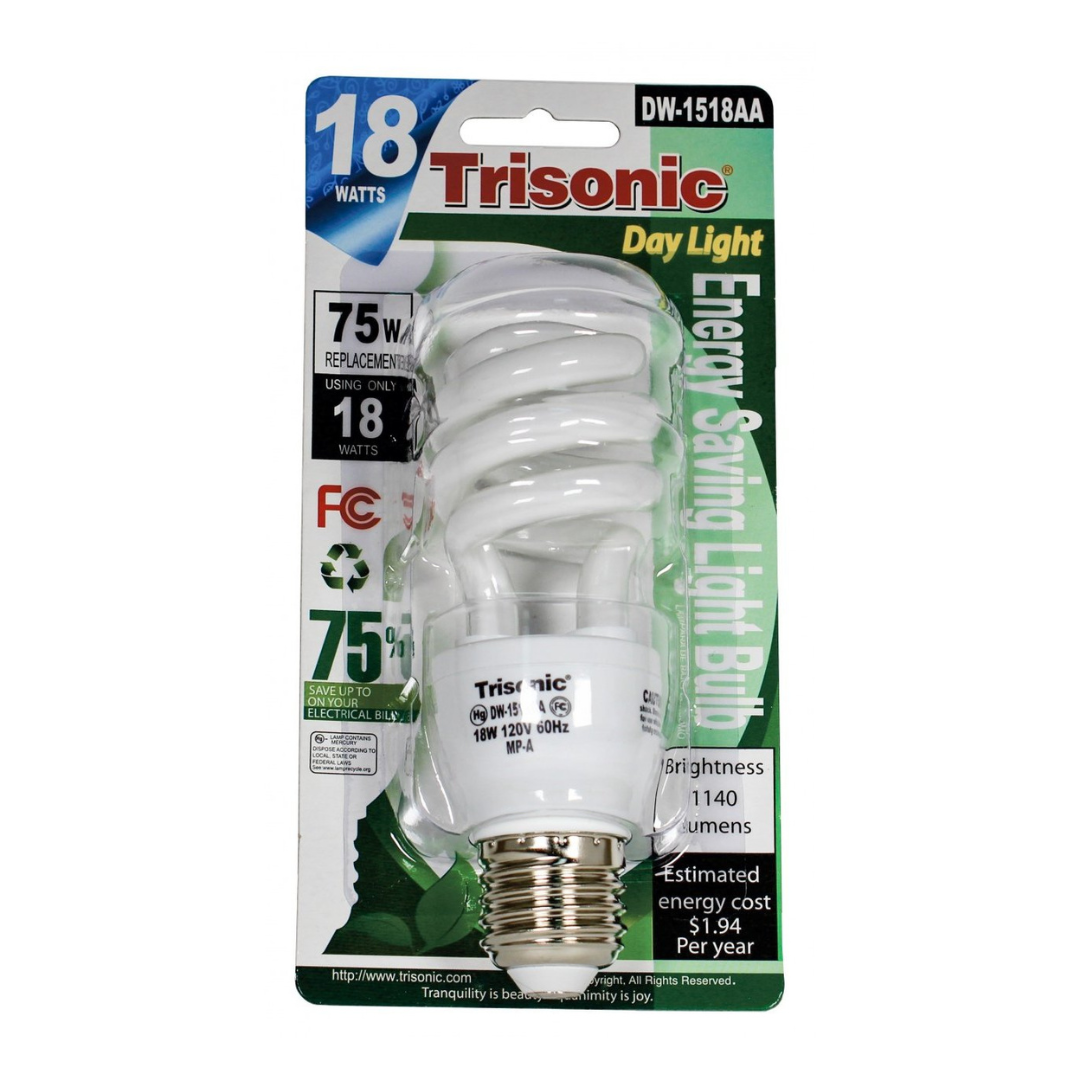 ENERGY DAYLIGHT LIGHTBULB 18/75W