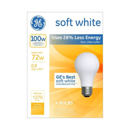 Ge - LIGHTBULBS SOFT WHITE 100W - Batteries/electrical